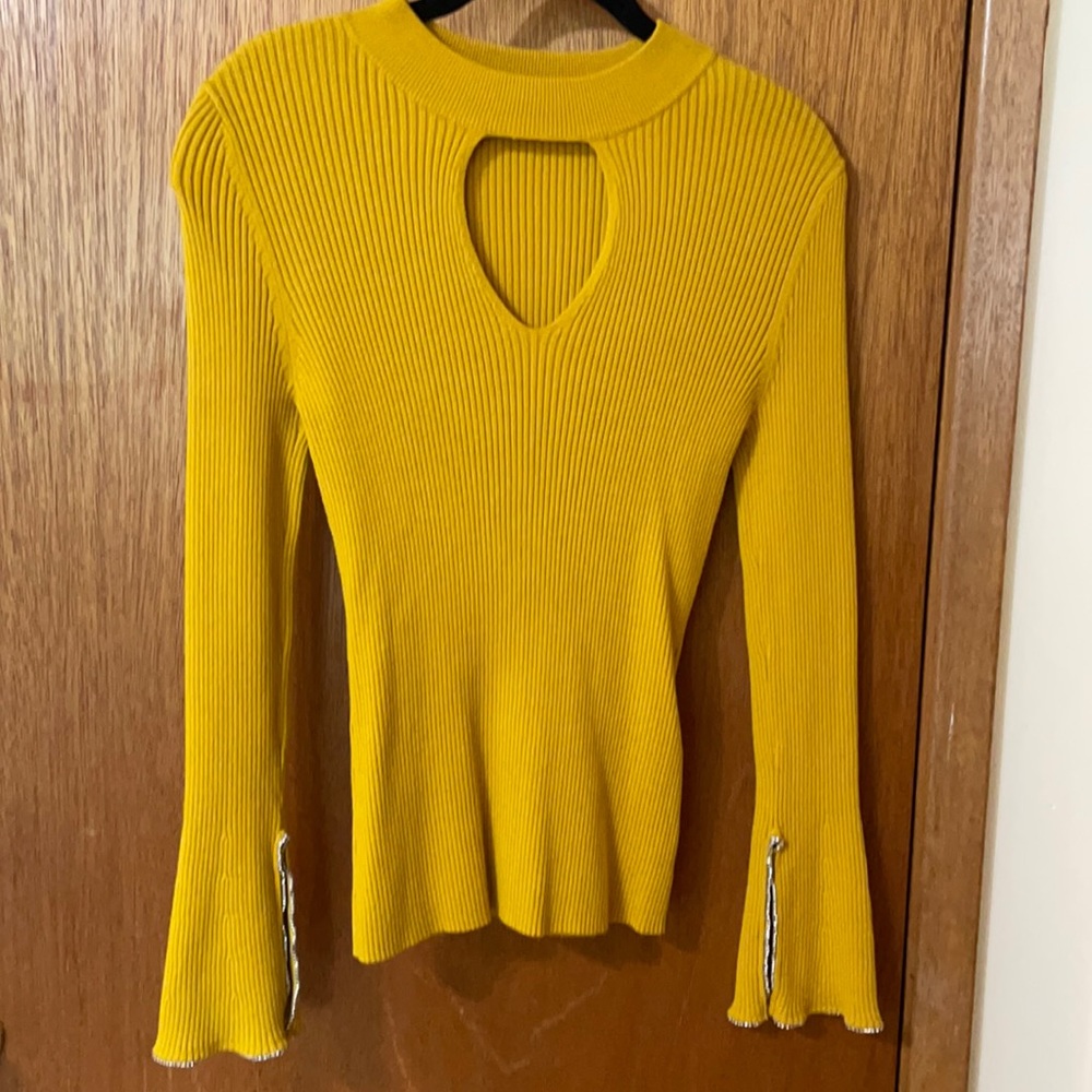 INC flair sleeve lightweight sweater